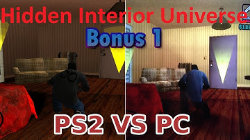 GTA SA: Hidden Interior Universe - Bonus #1: PS2 Vs PC
