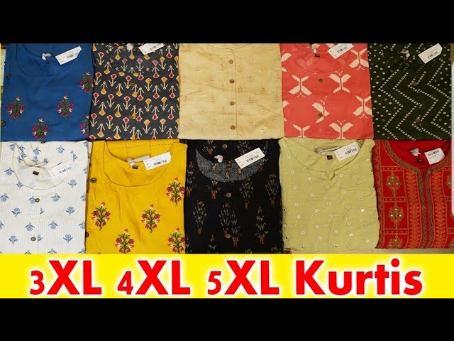 Buy Plus Size Kurta for Women Navy Blue & Golden Printed A-line Kurta for  Women XXL , 3XL , 4XL , 5XL Pure Cotton Easy Hand Wash Kurti Online in  India - Etsy