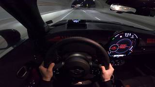 2025 미니 쿠퍼 JCW 컨버터블 1인칭 야간 주행 (2025 MINI Cooper JCW Convertible POV Night Drive)
