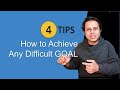 Sunday Special 9 | How to achieve any difficult GOAL | 4 Tips