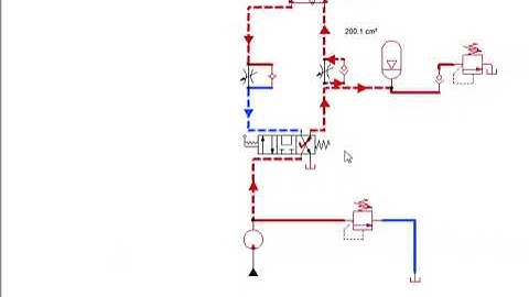 Hydraulic jack | Automation studio | simulation