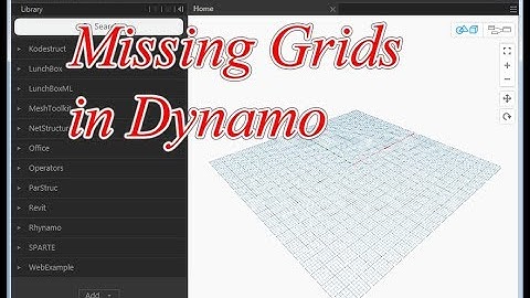 Missing grids in dynamo