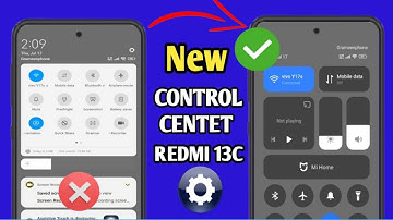 Redmi 13C Control Center Settings | changecontrol center on redmi 13C | Enable HyperOS Control