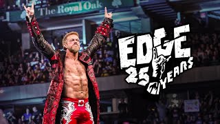 Edge WWE Tribute (Holidy - Alter Bridge) (25 Year Anniversary) #ThankYouEdge #wwe #wwewrestler