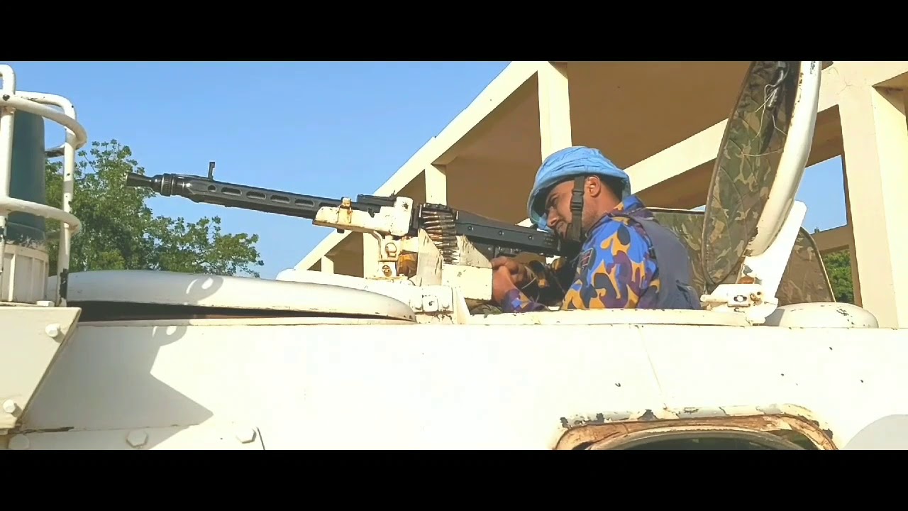 MG3(Pakistan-1960) Burst Firing On APC By Ashik