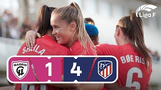 Resumen Madrid CFF vs Atlético de Madrid | Jornada 9 | Liga F