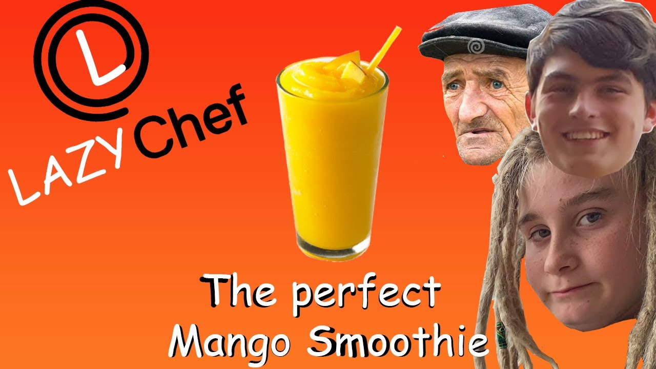 Lazy Chef EP1 - Desk Mango and Banana Smoothie With Chef Tyler