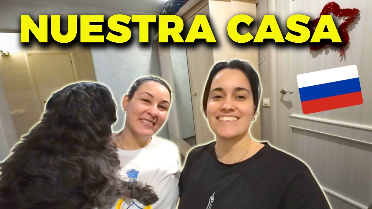 NUESTRA CASA en RUSIA 🇷🇺 siendo CUBANAS 🇨🇺 | HOUSE TOUR 🏡🔥 Así vivimos en EUROPA 🌍❄️