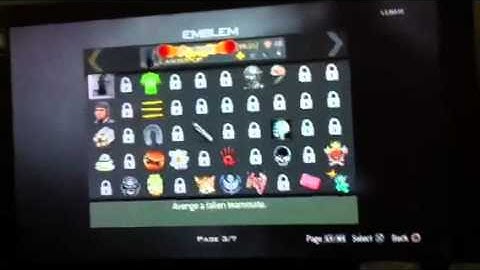 How to get two title and emblem in mw3