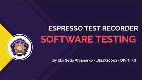 Espresso Test Record on Android Studio