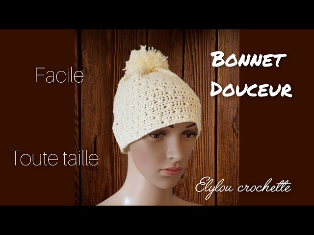 Cagoule au crochet facile de la taille naissance à adulte tutoriel vidéo  pas à pas facile - Lou Passion