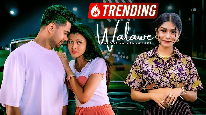 Walawe - Apoorwa Ashawaree | Official Music Video | eTunes