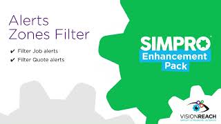Alerts Zone Filter In Simpro