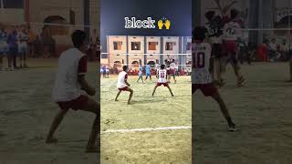 Wait For The Perfect Block 🙌🔥 | Epic Volleyball Block Moment 🏐 #volleyball #sports #shorts #viral