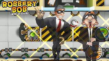 Robbery Bob Use AGENT SUPER Suit - Gameplay Part 22