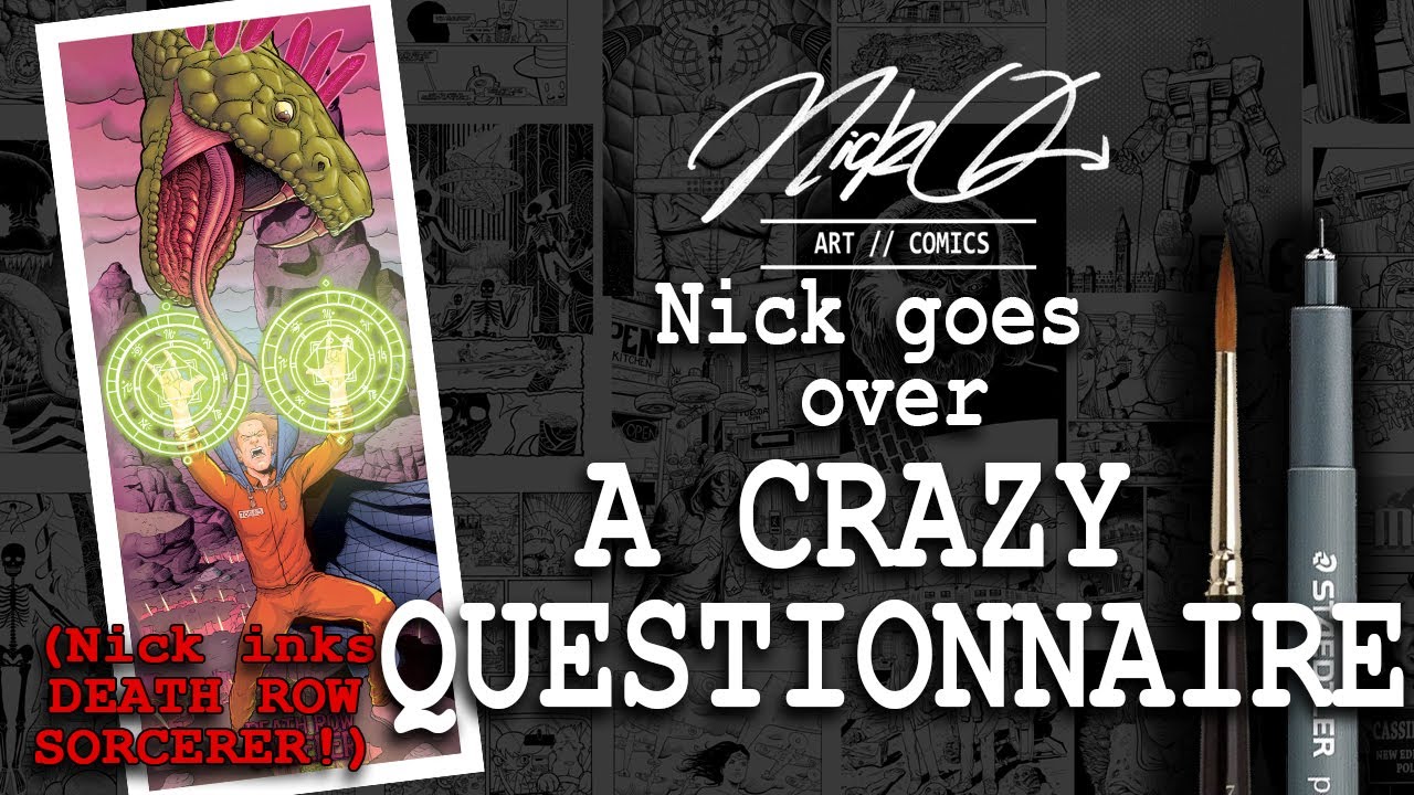 Nick OG Art // Comics - Crazy Questionnaire