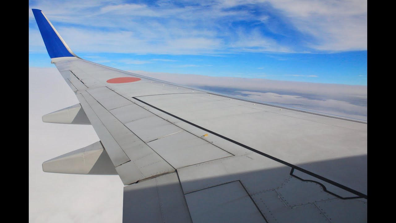 機窓 Ana312便 37 800 Ja55an 富山空港 羽田空港 Youtube