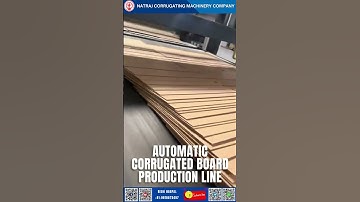 Automatic Corrugated Board Production Line | Natraj Corrugation Machine Price