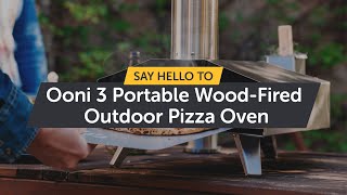 Say hello to Ooni 3 - Portable Wood-Fired Outdoor Pizza Oven | by Ooni Pizza Ovens screenshot 5
