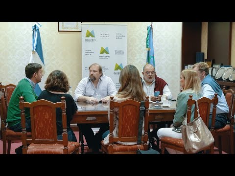 Reunión de gestión entre U N L U  y Municipio de Mercedes