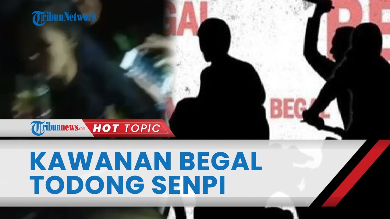 Kawanan Begal Todong Senpi, Saking Panik Istri Lompat Sungai Suami Menyerahkan Motor