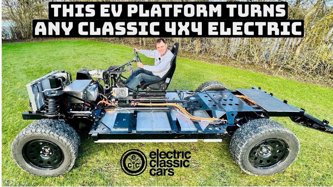 New electric 4x4 skateboard chassis