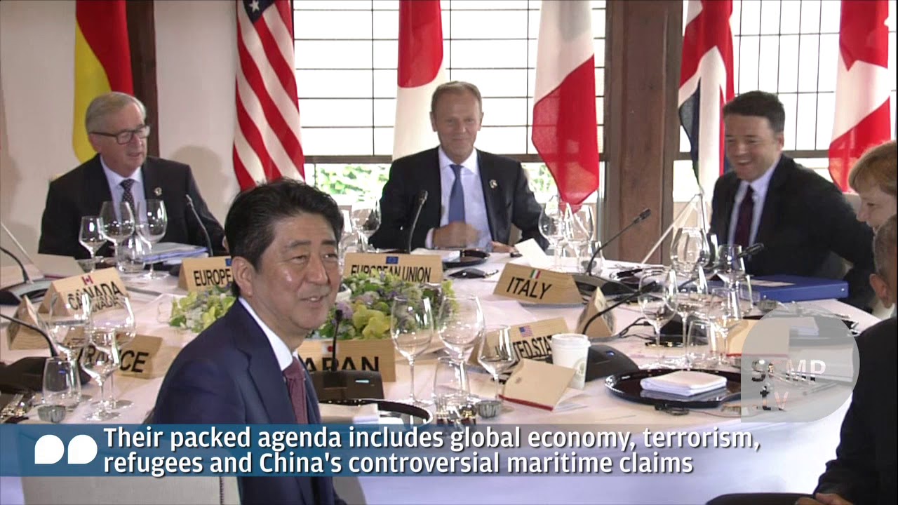 World leaders meet in Japan for G7 summit