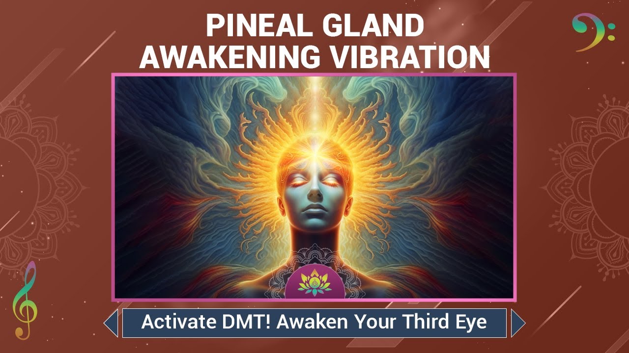 Pineal Gland Awakening Vibration - Activate DMT! Awaken Your Third Eye ...