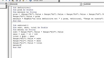 Tutorial procedimientos en VBA con variables y msgbox