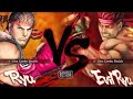 Ultra Street Fighter IV Versus Mode Hardest Ryu VS Evil Ryu
