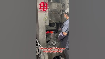 Hot forging machine for brass valves (Press machine )