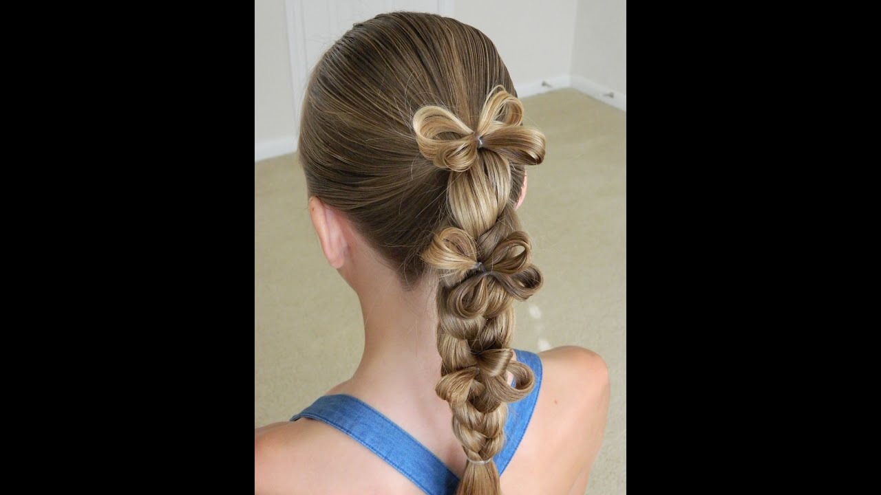 Easy Triple Flowered Braid / Back to School / Bonita Hair Do