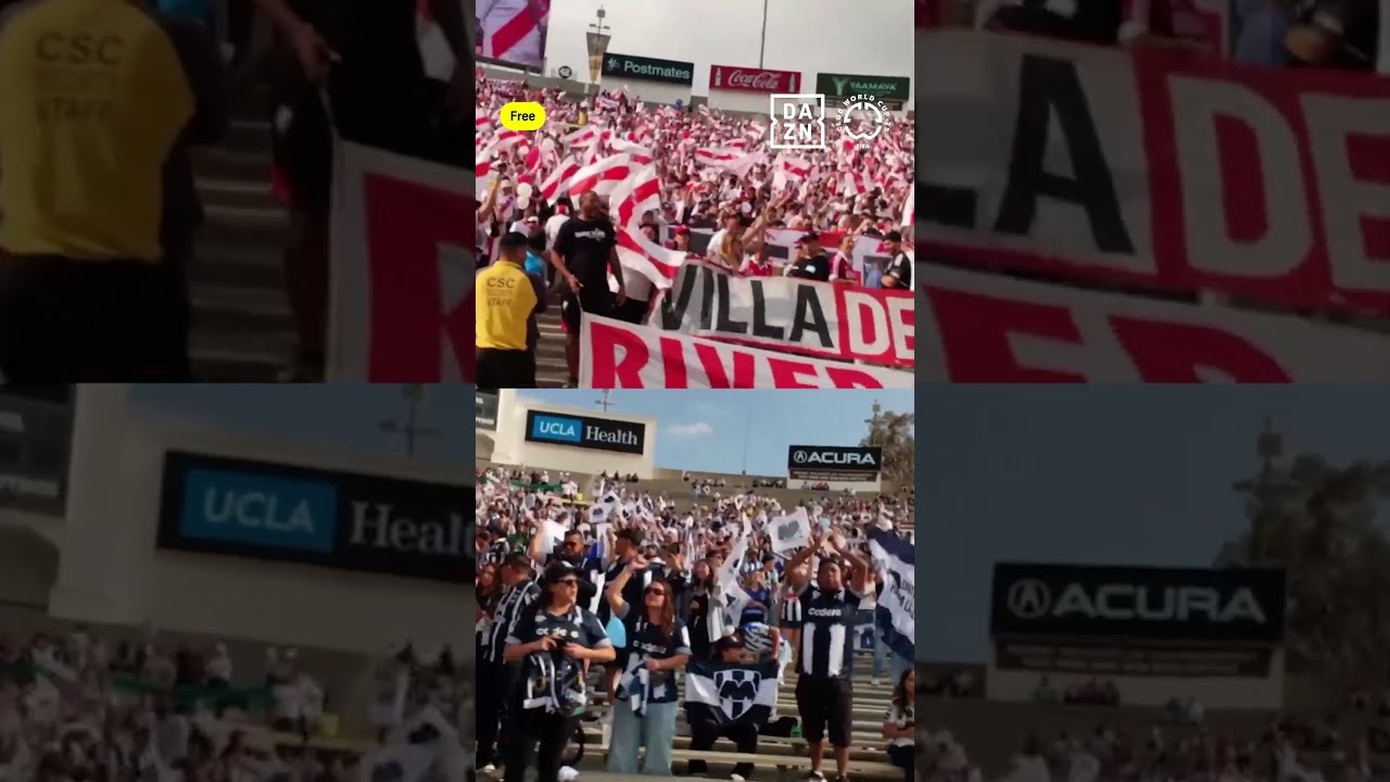 River Plate Monterrey Fans Showed Out 