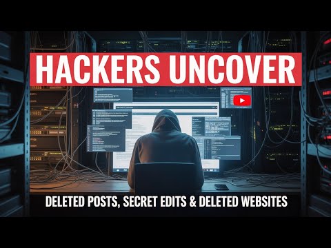 Top 5 Hacks To Uncover Deleted Websites, Vanished Posts, And Secret Edits || Geekyark 