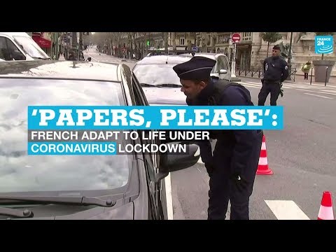 ‘papers,-please’:-french-adapt-to-life-under-coronavirus-lockdown