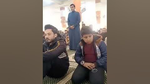 أذان الجمعة الأول بصوت القارئ عدي محمد المحمدي من رحاب جامع سيدنا ابي ايوب الانصاري في الفلوجة