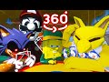 360° vs Hypno&#39;s Lullaby V2 feat. Spongebob Animation FNF