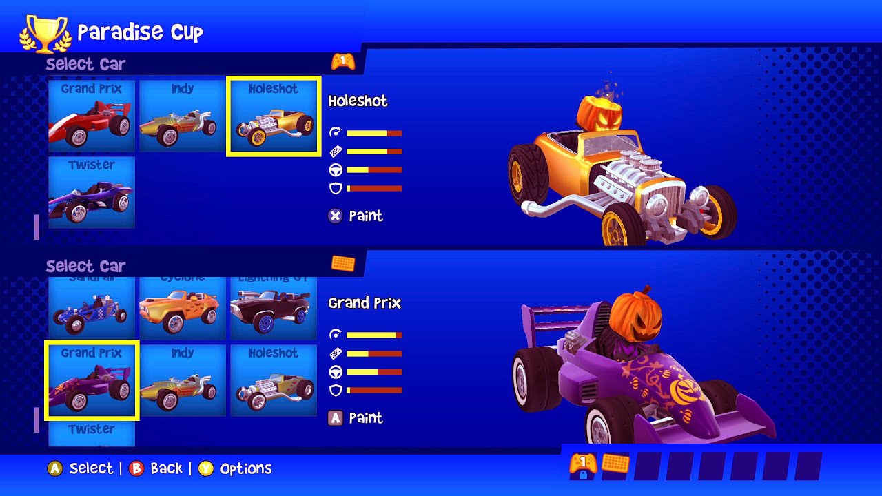 Mr Happy New Outfit ft Holeshot VS Mr Happy ft Grand Prix - Beach Buggy 2 Island Adventure