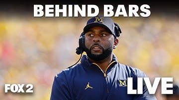 LIVE | Sherrone Moore behind bars at Washtenaw County Jail after being fired from Michigan