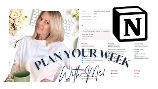 The Weekly Planning Routine that FINALLY Worked for my ADHD Brain | Plan with me in Notion