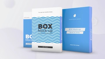 Product Box Mockup Design - After Effects Template