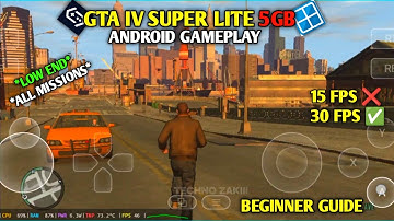 GTA 4 SUPER LITE ON ANDROID ONLY 5GB | GAMEHUB EMULATOR | LOW END DEVICE | #gaming #gta #gamefusion 