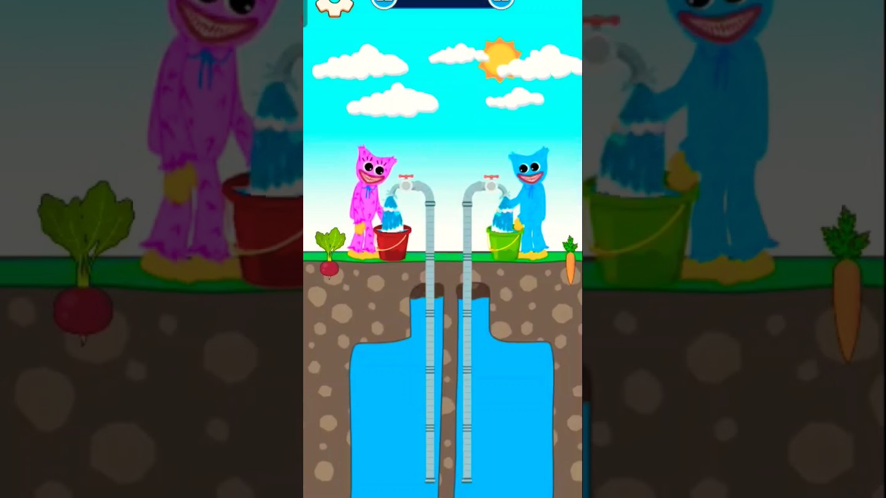 huggy buggy gameplay #shots #viral - YouTube