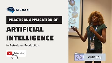 Practical Application of AI in Petroleum Production | Joy Ugoyah