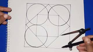 Full Create Stunning Square Geometric Art on Paper👏💢 Guide