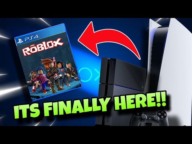 How to Play Roblox on PlayStation 4 Tutorial! (Not Clickbait) 