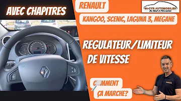 Comment mettre le régulateur de vitesse Scénic ?