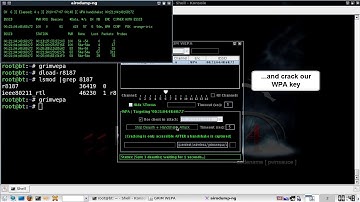 GRIM WEPA on BackTrack R1 with rtl8187 and r8187
