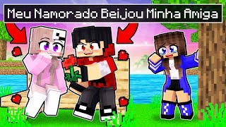 Meu NAMORADO BEIJOU minha MELHOR AMIGA no Minecraft ◂Miika▸