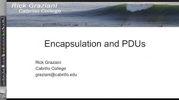 Encapsulation and PDUs